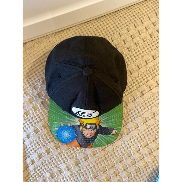 Vintage  Cap Y2K Naruto Shippuden Leaf Village Snapback 2007 Hat - Picture 10 of 11
